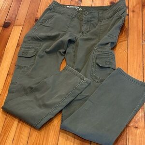 Mossimo Supply Co. Olive Green Women's Cargo Skinny Pants